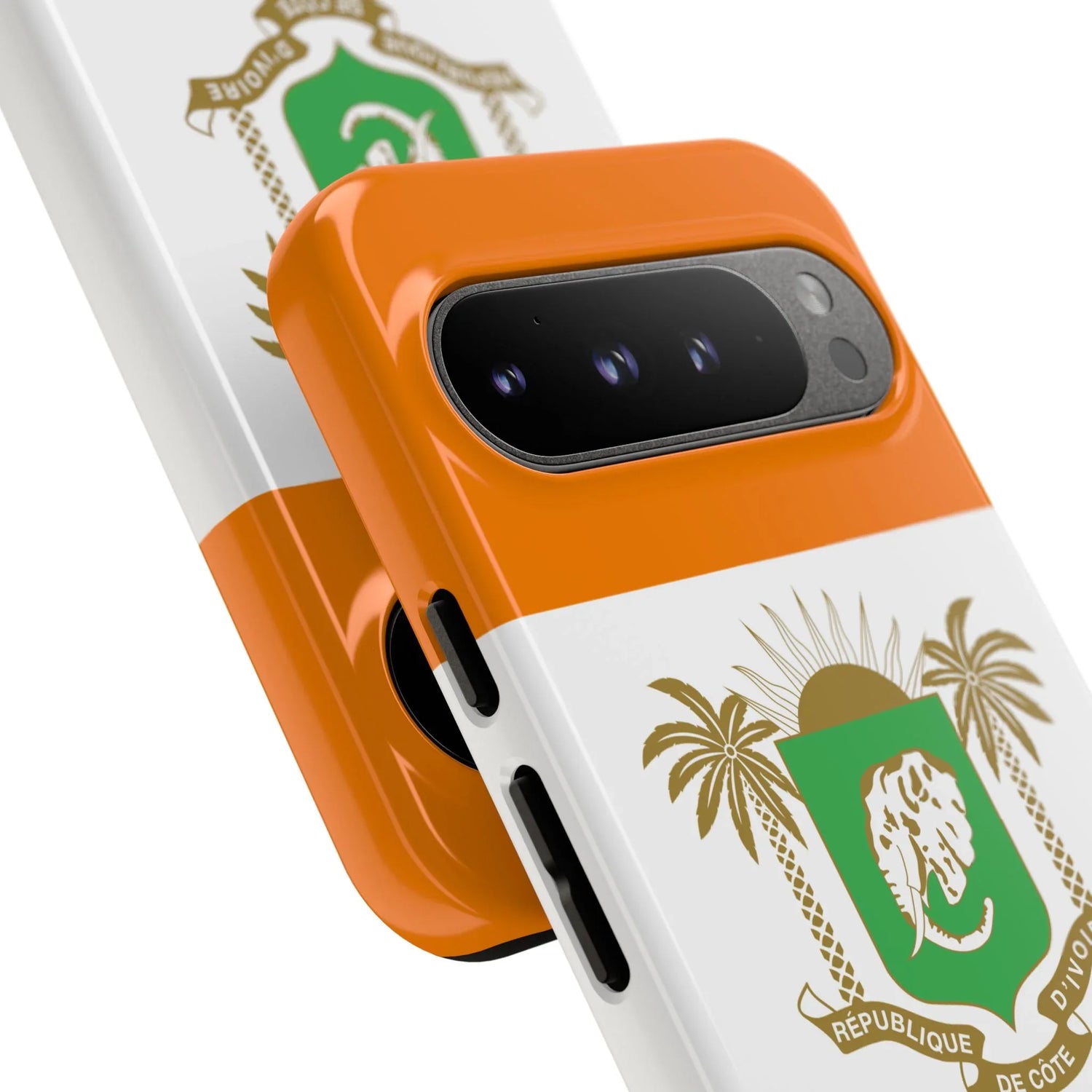 Ivory Coast Flag Tough Phone Case — Côte d&
