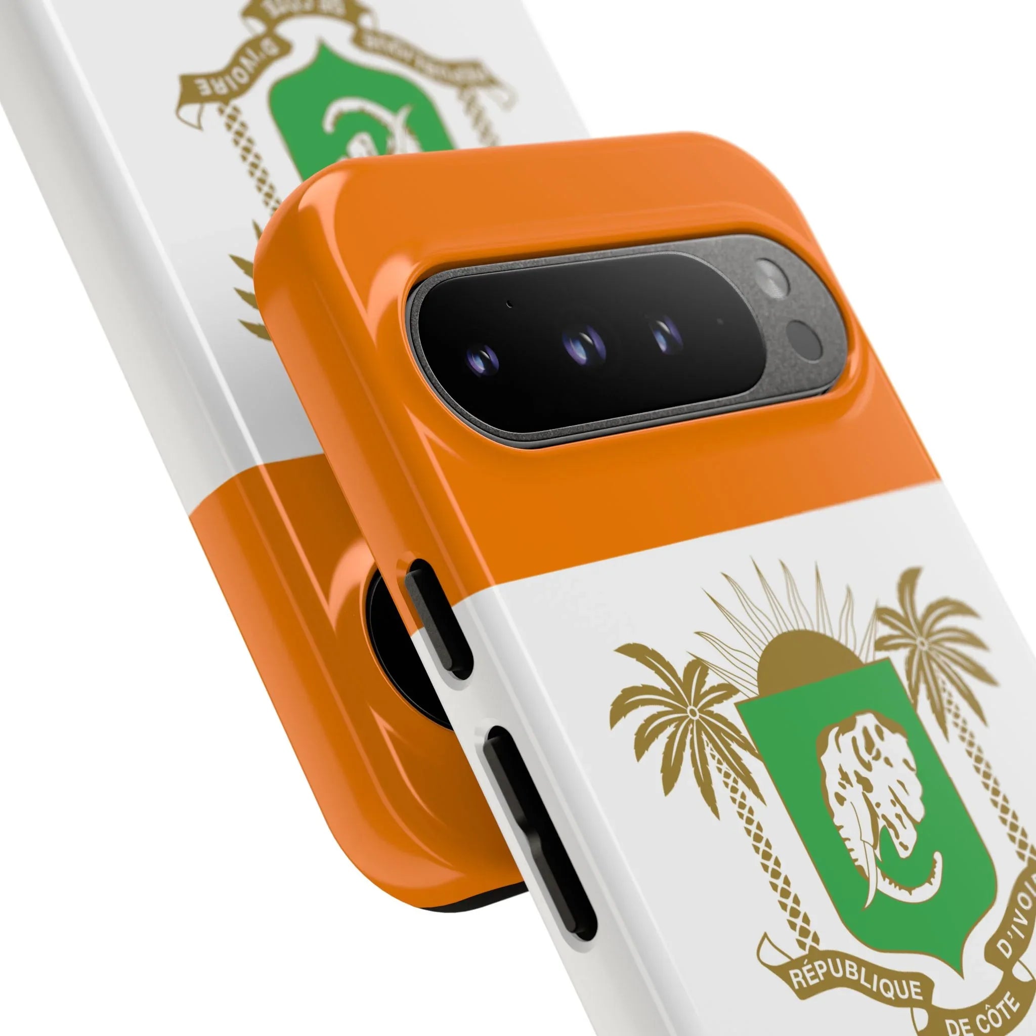 Ivory Coast Flag Tough Phone Case — Côte d&