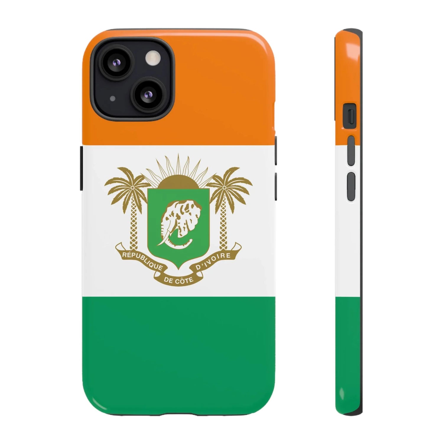 Ivory Coast Flag Tough Phone Case — Côte d&