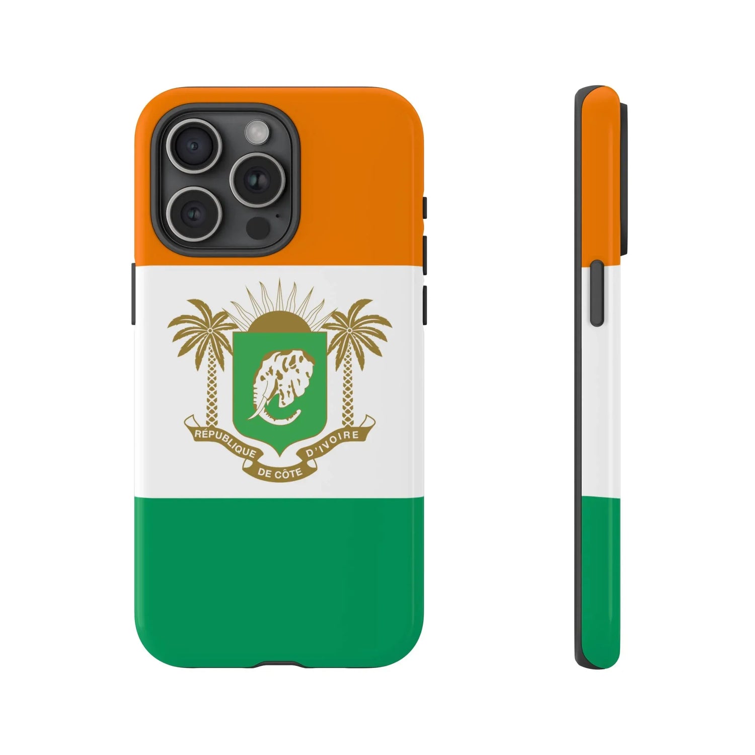 Ivory Coast Flag Tough Phone Case — Côte d&