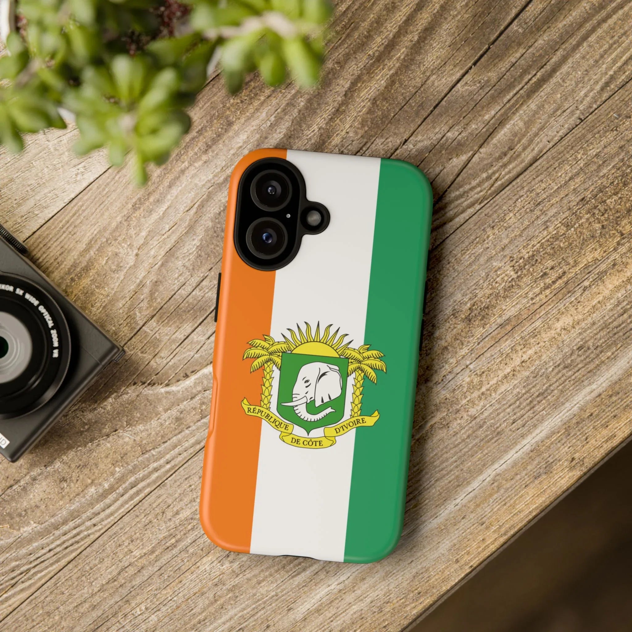 Ivory Coast Flag Tough Phone Case – Côte d&