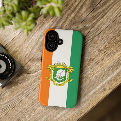 Ivory Coast Flag Tough Phone Case – Côte d&