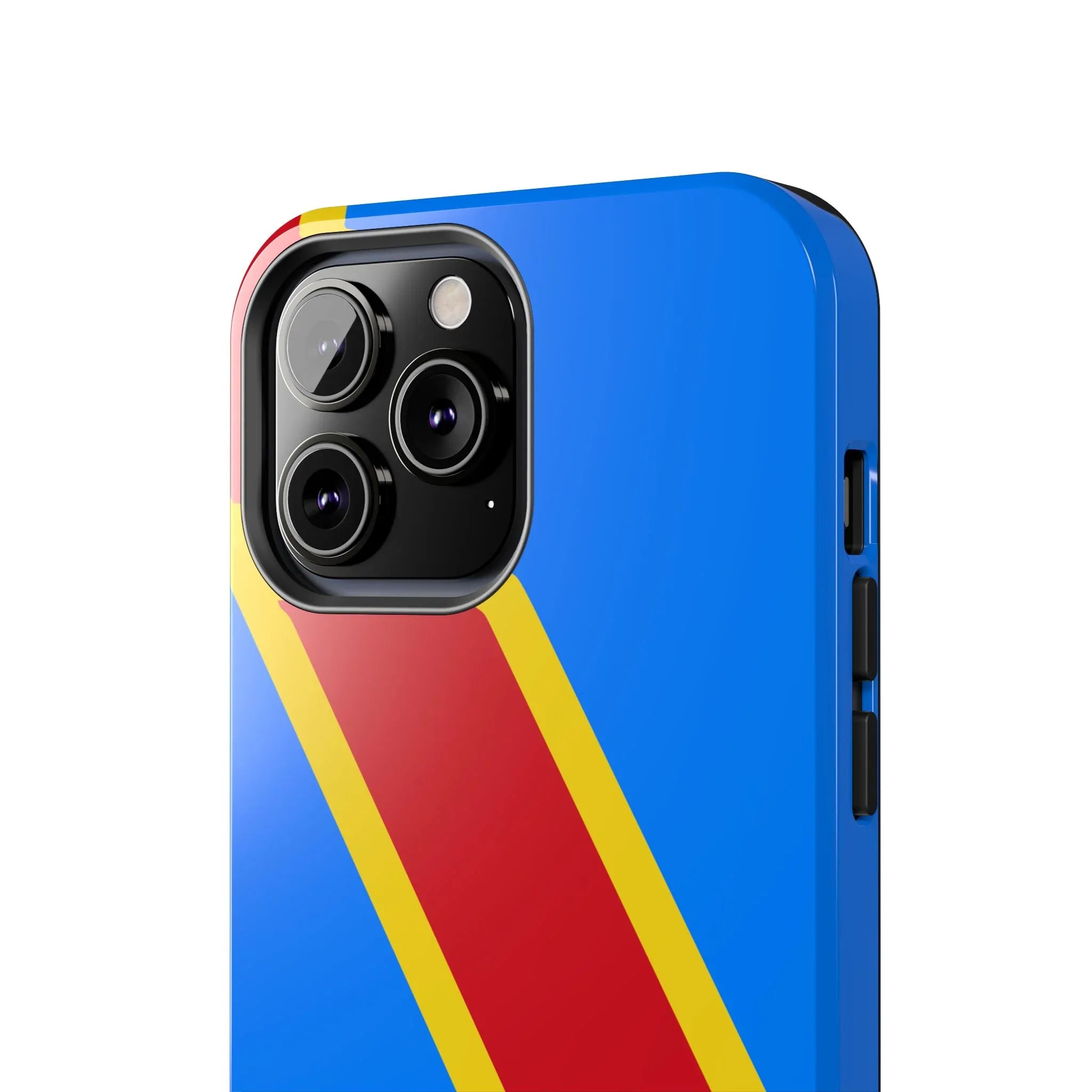 Democratic Republic of Congo Flag Tough Phone Case — Durable Protective Cover - DiwaKi