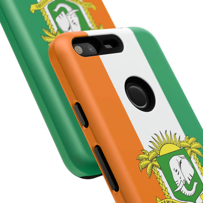 Ivory Coast Flag Tough Phone Case – Côte d&