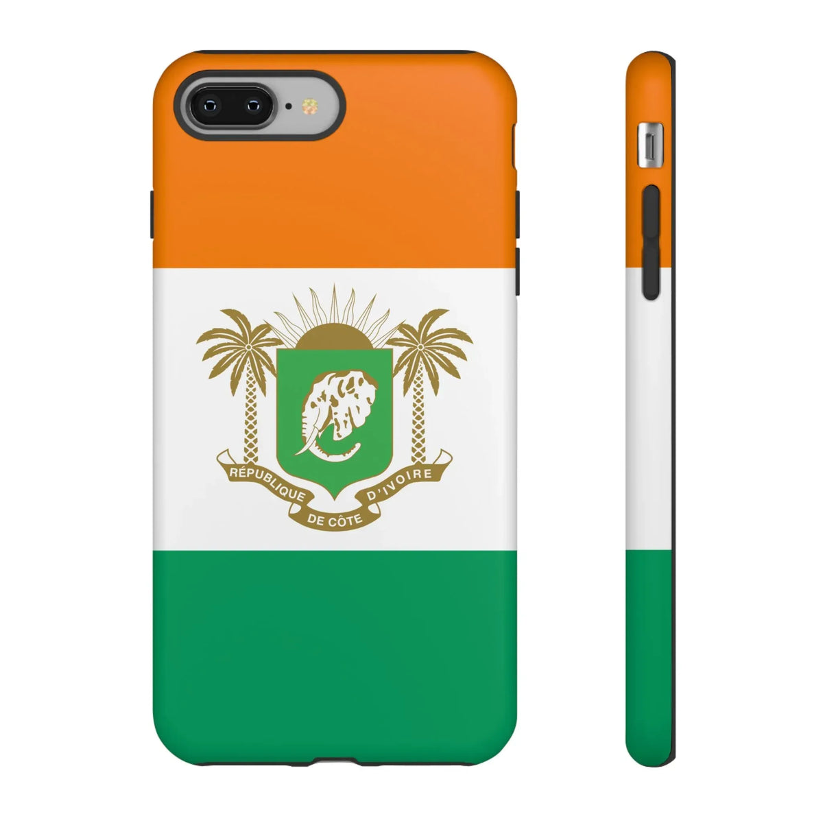 Ivory Coast Flag Tough Phone Case — Côte d&