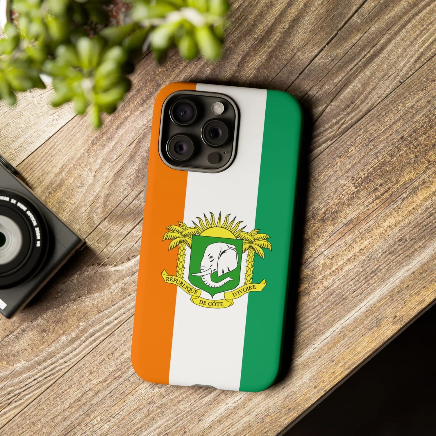 Ivory Coast Flag Tough Phone Case – Côte d&