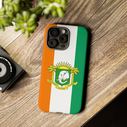 Ivory Coast Flag Tough Phone Case – Côte d&