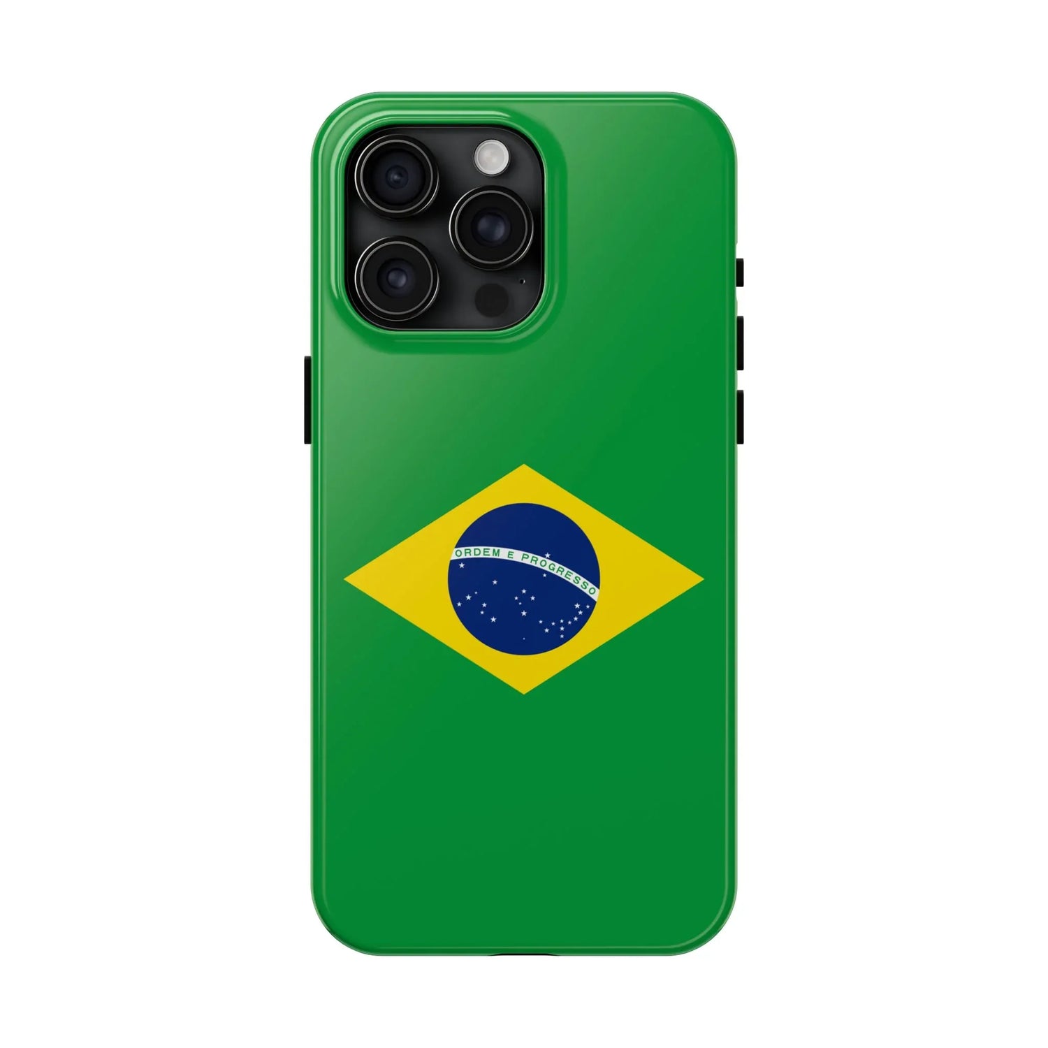 Brazil Flag Tough Phone Case — Protective Patriotic Phone Cover - DiwaKi