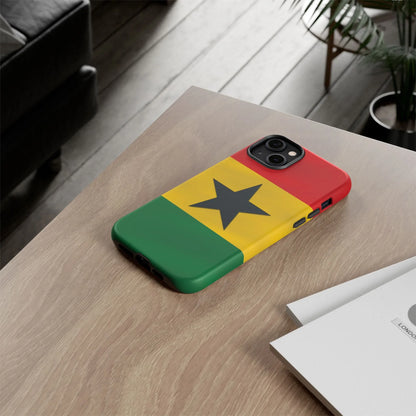 Ghana Colors Rugged Phone Cover - DiwaKi