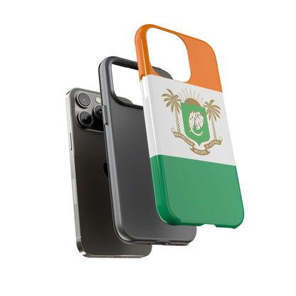Ivory Coast Flag Tough Phone Case — Côte d&