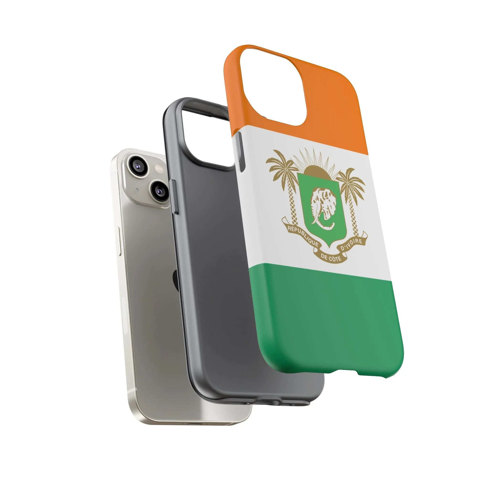 Ivory Coast Flag Tough Phone Case — Côte d&