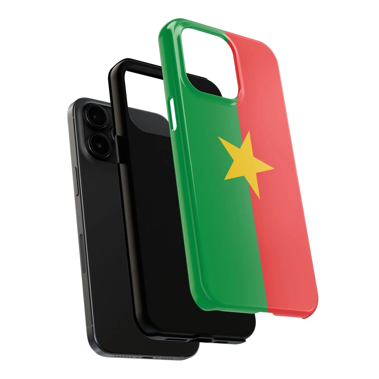 Burkina Faso Flag Tough Phone Case – Durable Protective Cover - DiwaKi