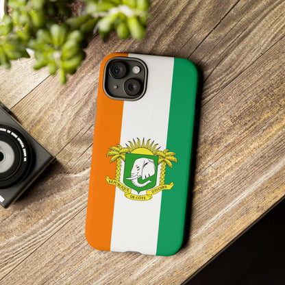 Ivory Coast Flag Tough Phone Case – Côte d&