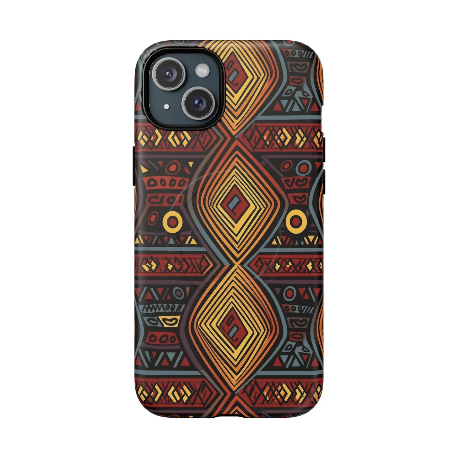 Tribal Geometric Tough Magnetic Phone Case - DiwaKi