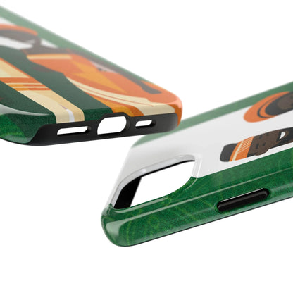 Tough Phone Case — Afrocentric Nigerian Couple Illustration, Protective Hard-Shell Phone Cover - DiwaKi