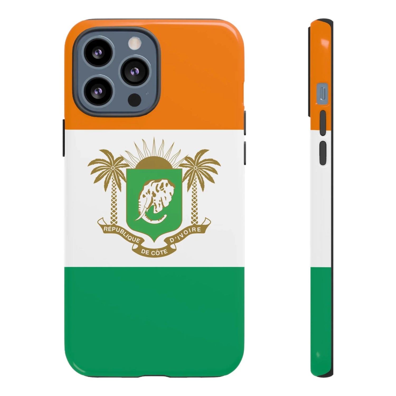 Ivory Coast Flag Tough Phone Case — Côte d&