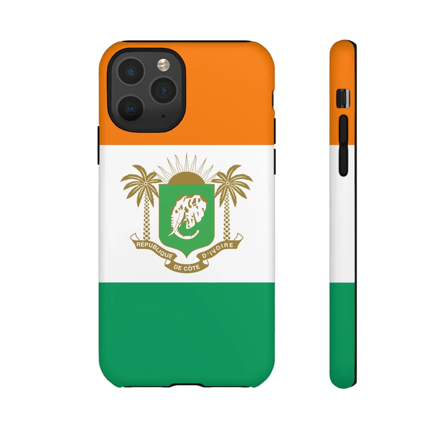 Ivory Coast Flag Tough Phone Case — Côte d&