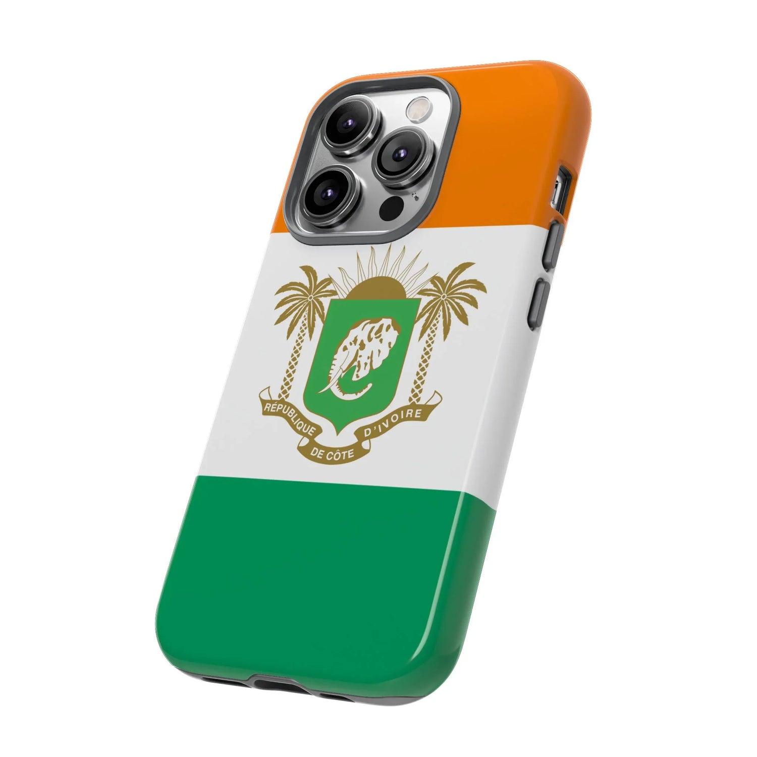 Ivory Coast Flag Tough Phone Case — Côte d&