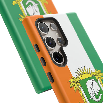 Ivory Coast Flag Tough Phone Case – Côte d&