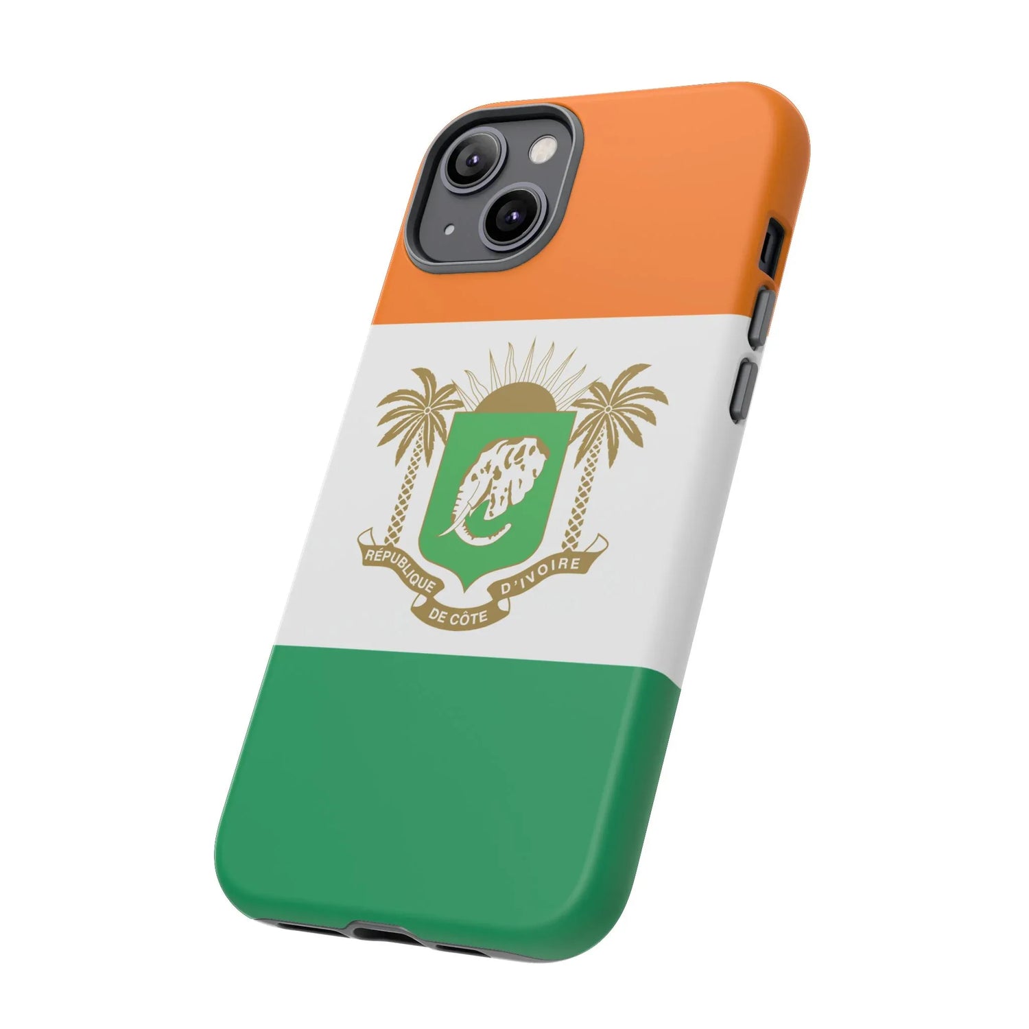 Ivory Coast Flag Tough Phone Case — Côte d&