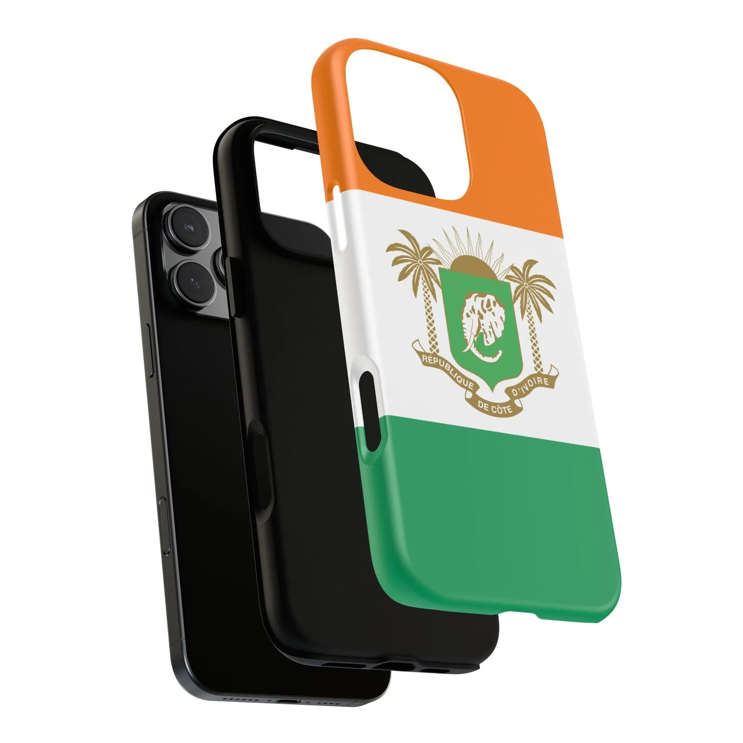 Ivory Coast Flag Tough Phone Case — Côte d&