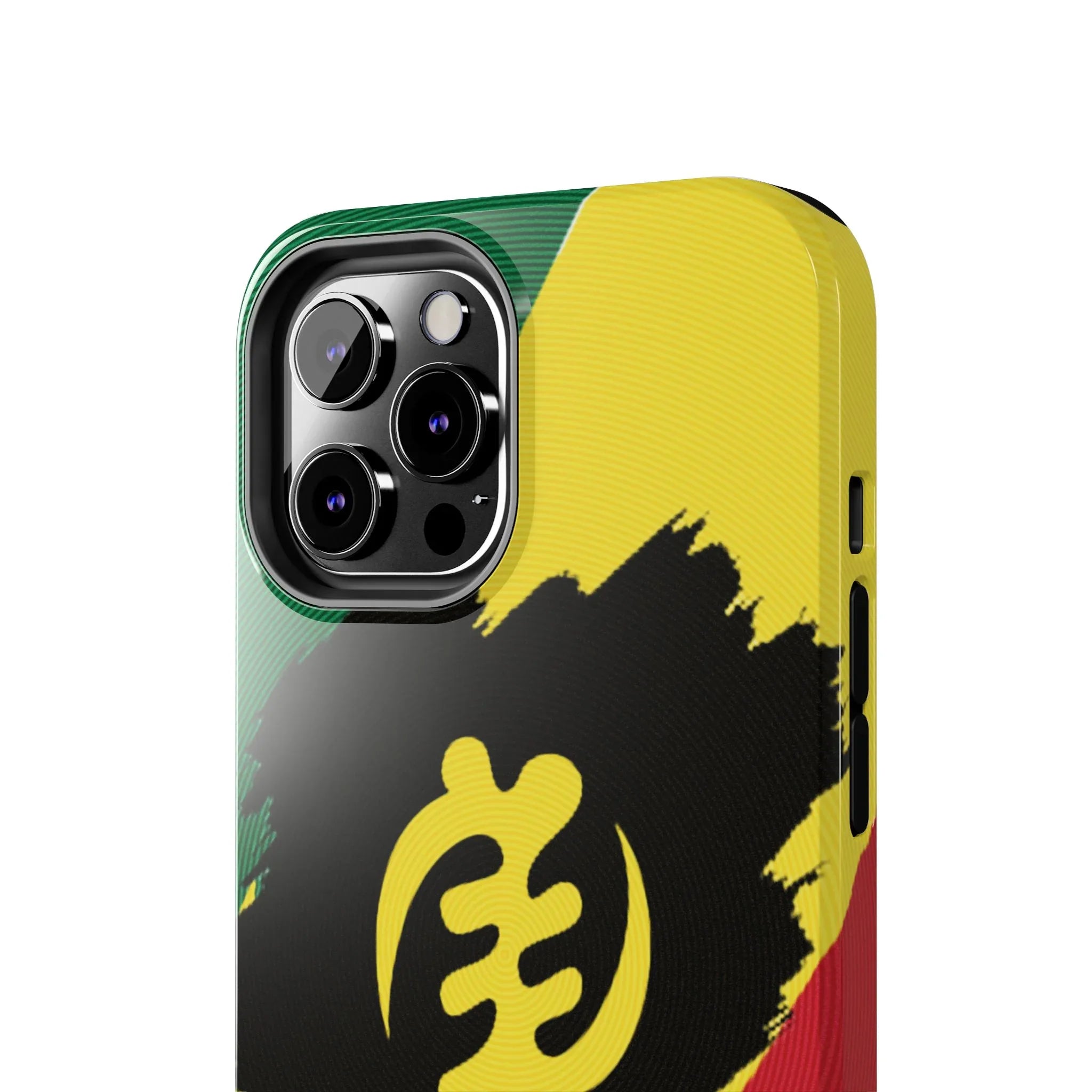 Sankofa Tough Phone Case — Shockproof Protective Phone Cover with Ghana Adinkra Symbol - DiwaKi