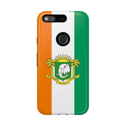 Ivory Coast Flag Tough Phone Case – Côte d&