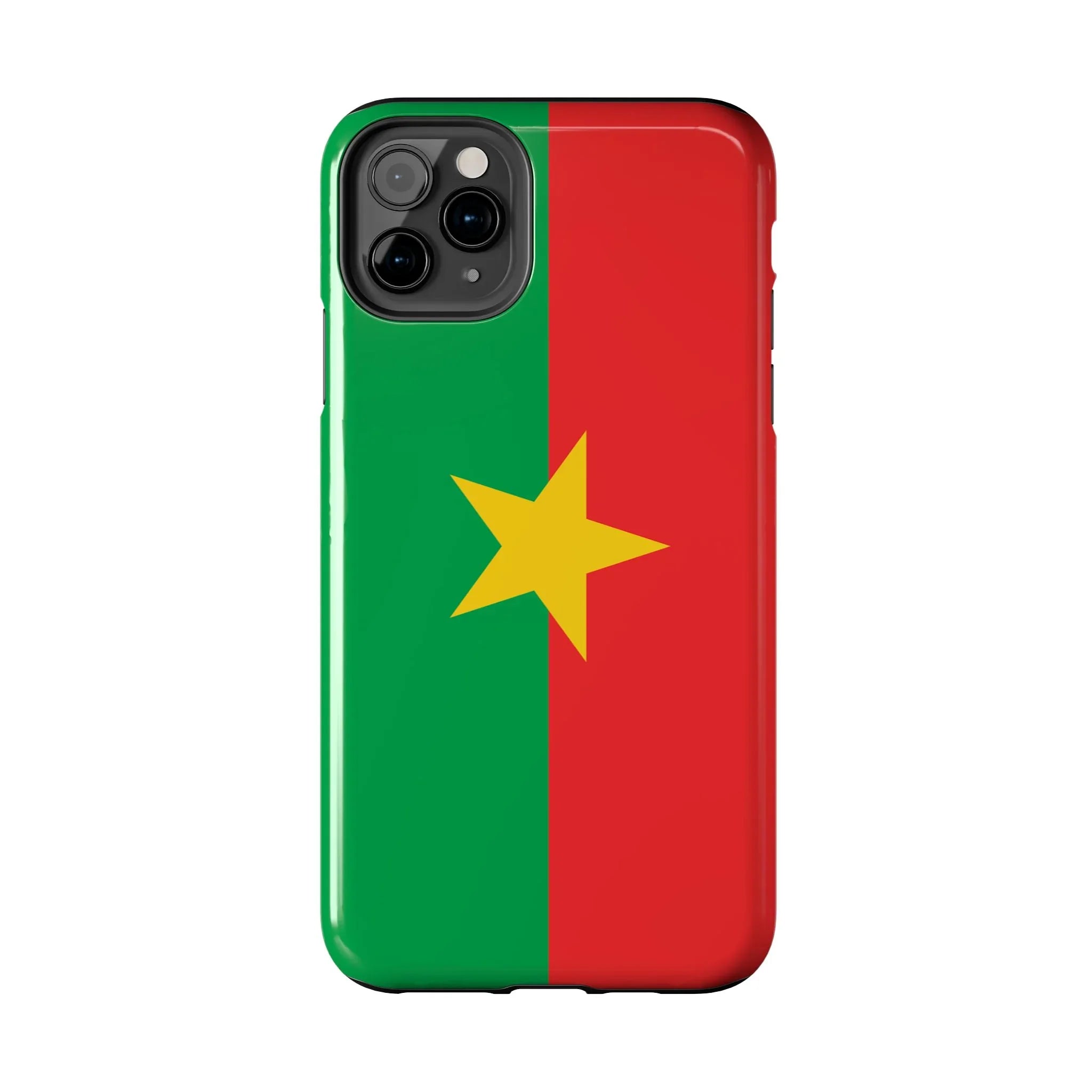 Burkina Faso Flag Tough Phone Case – Durable Protective Cover - DiwaKi
