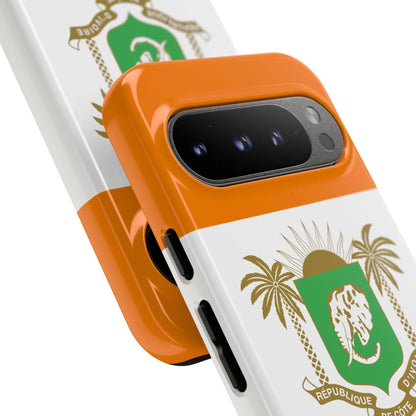 Ivory Coast Flag Tough Phone Case — Côte d&