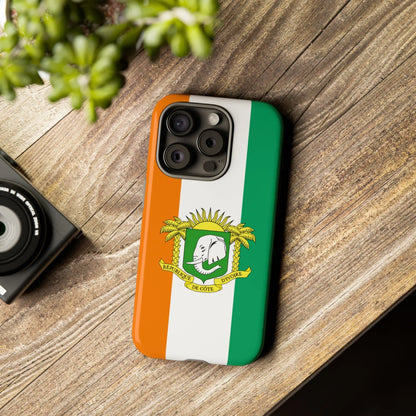 Ivory Coast Flag Tough Phone Case – Côte d&