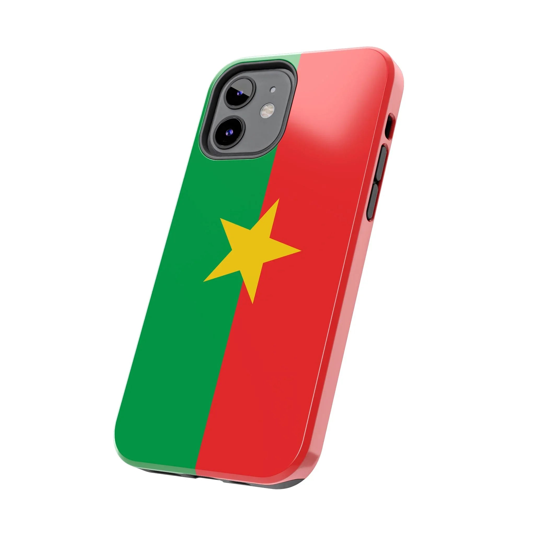 Burkina Faso Flag Tough Phone Case – Durable Protective Cover - DiwaKi