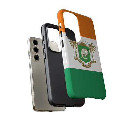 Ivory Coast Flag Tough Phone Case — Côte d&