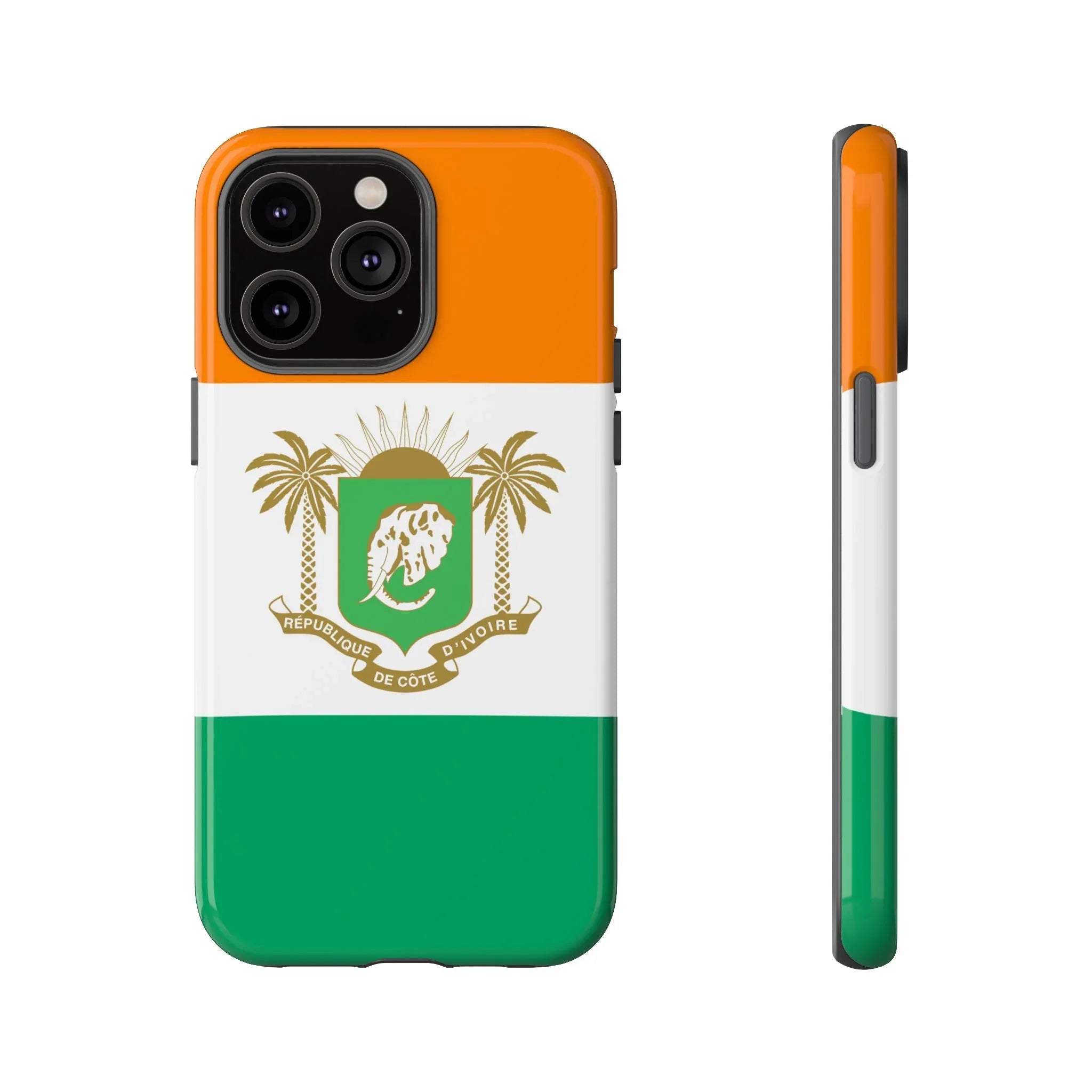 Ivory Coast Flag Tough Phone Case — Côte d&