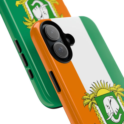 Ivory Coast Flag Tough Phone Case – Côte d&