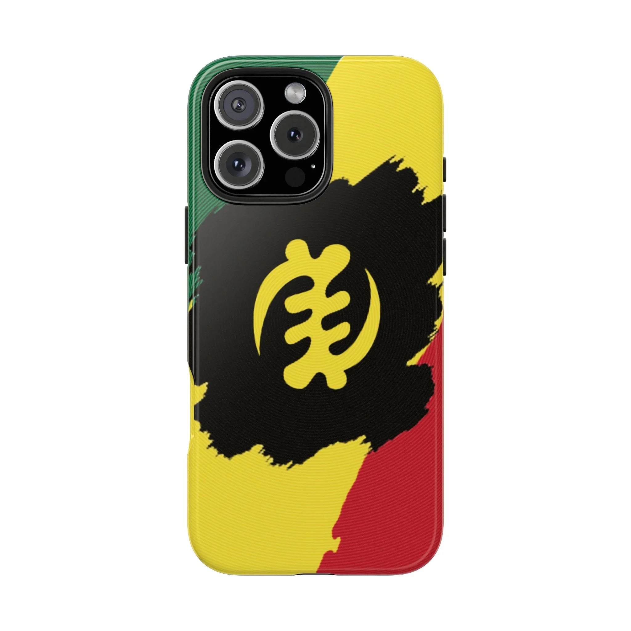 Sankofa Tough Phone Case — Shockproof Protective Phone Cover with Ghana Adinkra Symbol - DiwaKi