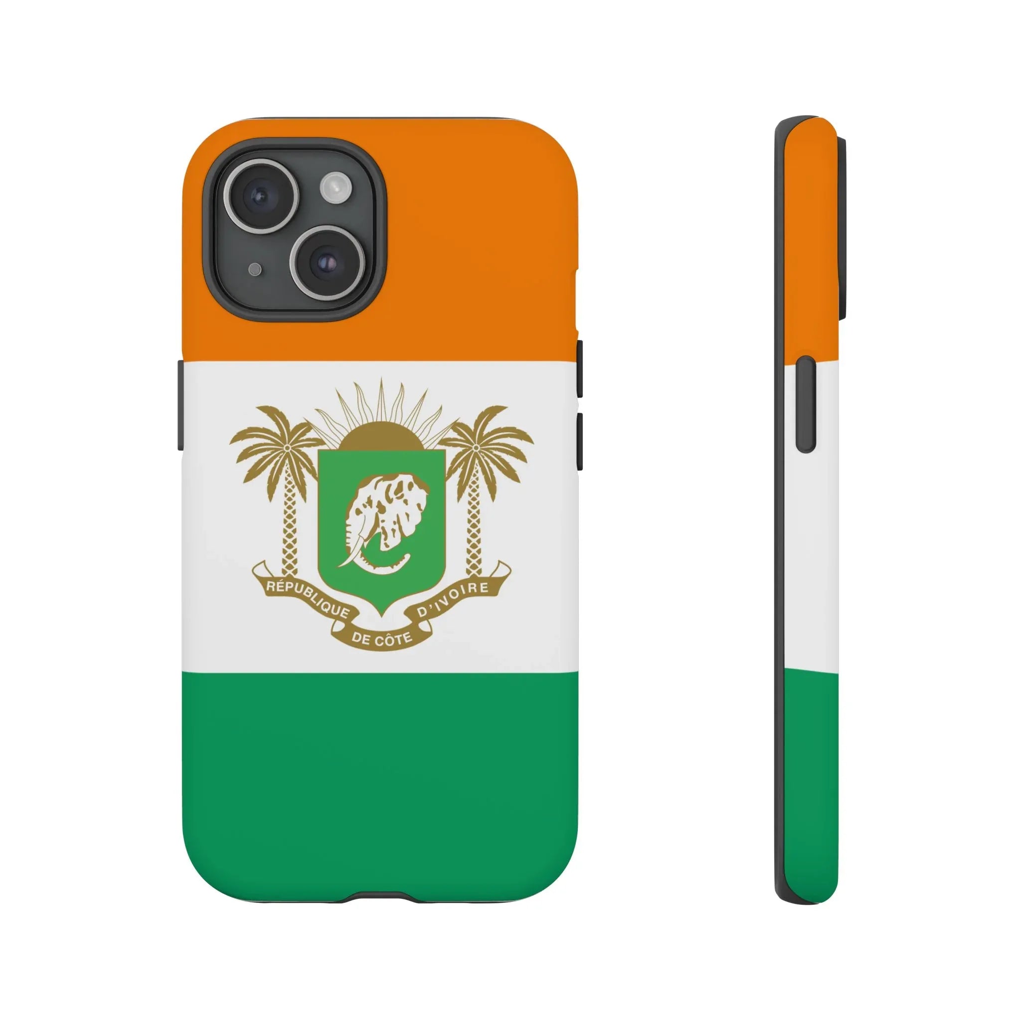 Ivory Coast Flag Tough Phone Case — Côte d&
