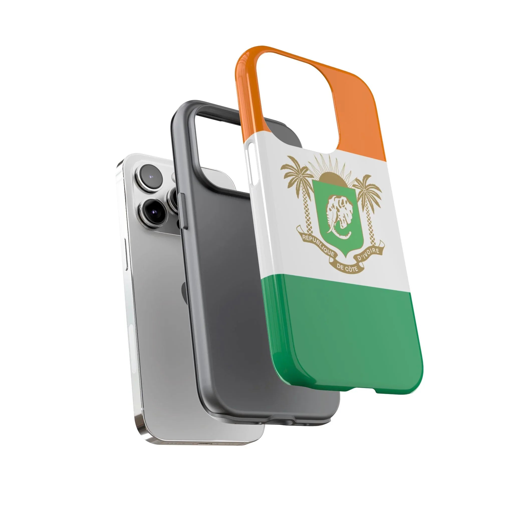 Ivory Coast Flag Tough Phone Case — Côte d&