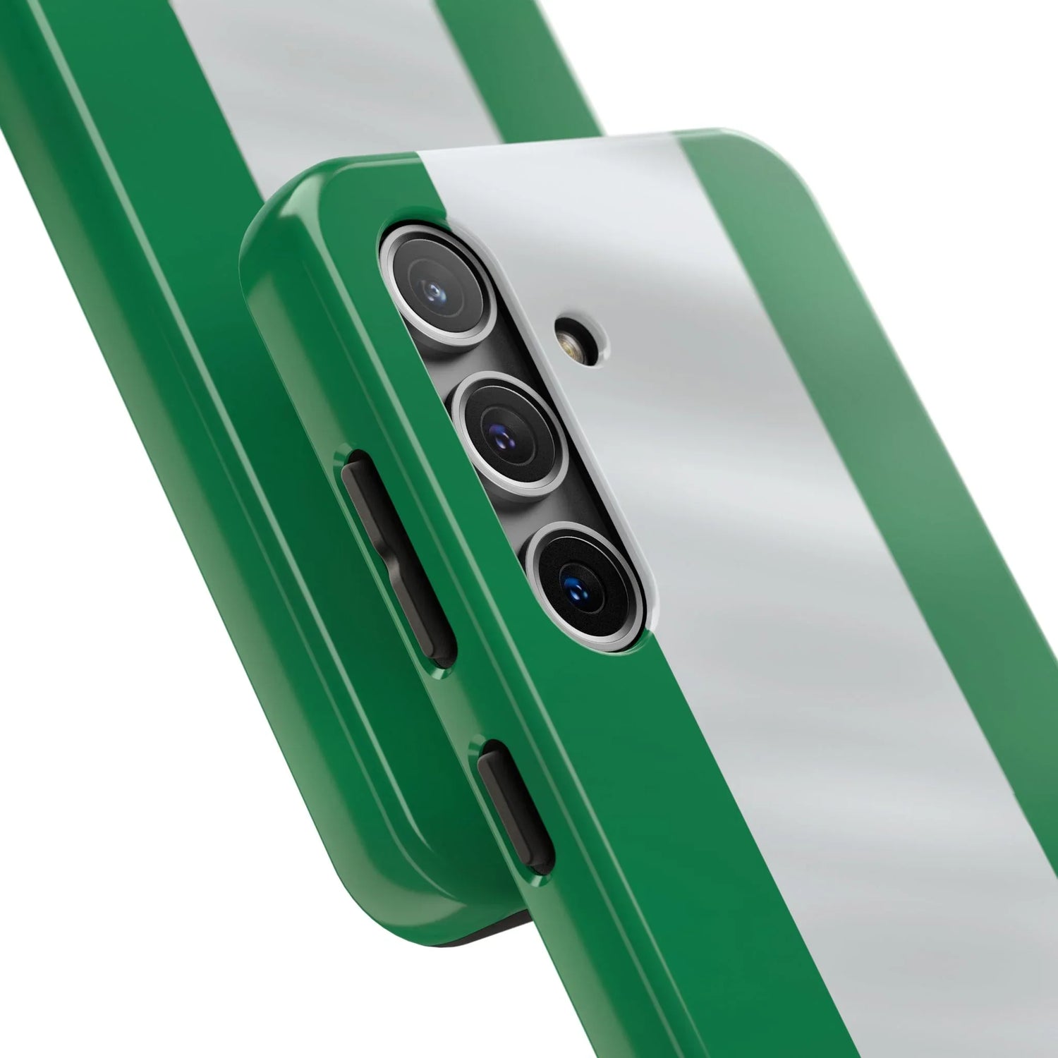 Tough Phone Case — Nigerian flag Rugged Protective Cover - DiwaKi