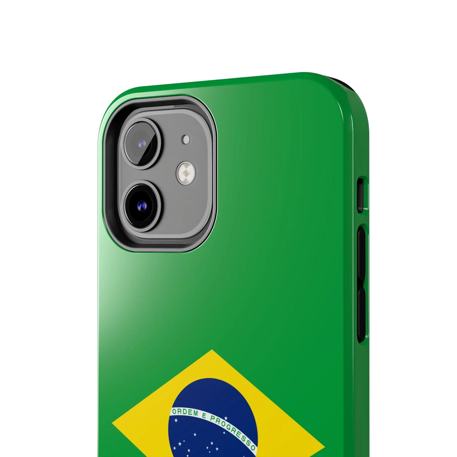 Brazil Flag Tough Phone Case — Protective Patriotic Phone Cover - DiwaKi
