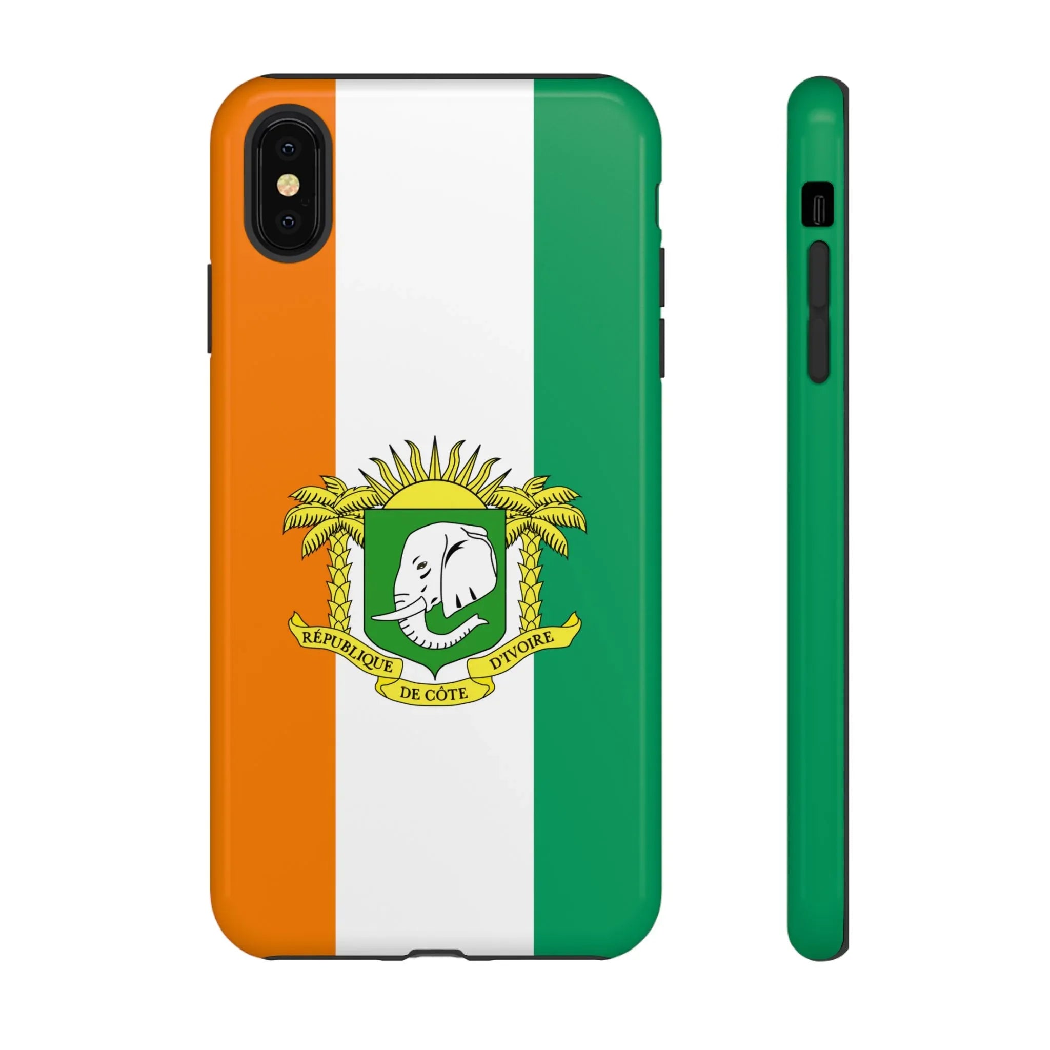 Ivory Coast Flag Tough Phone Case – Côte d&