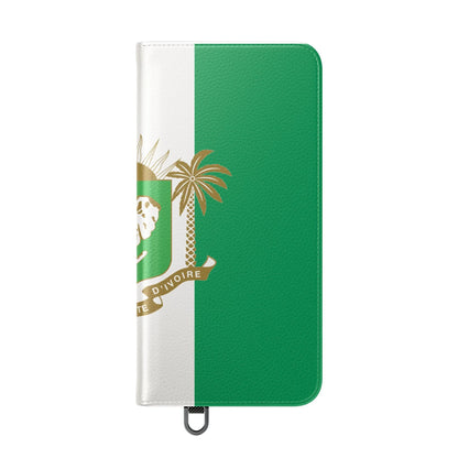 Ivory Coast Flag Flip Phone Case — Côte d&