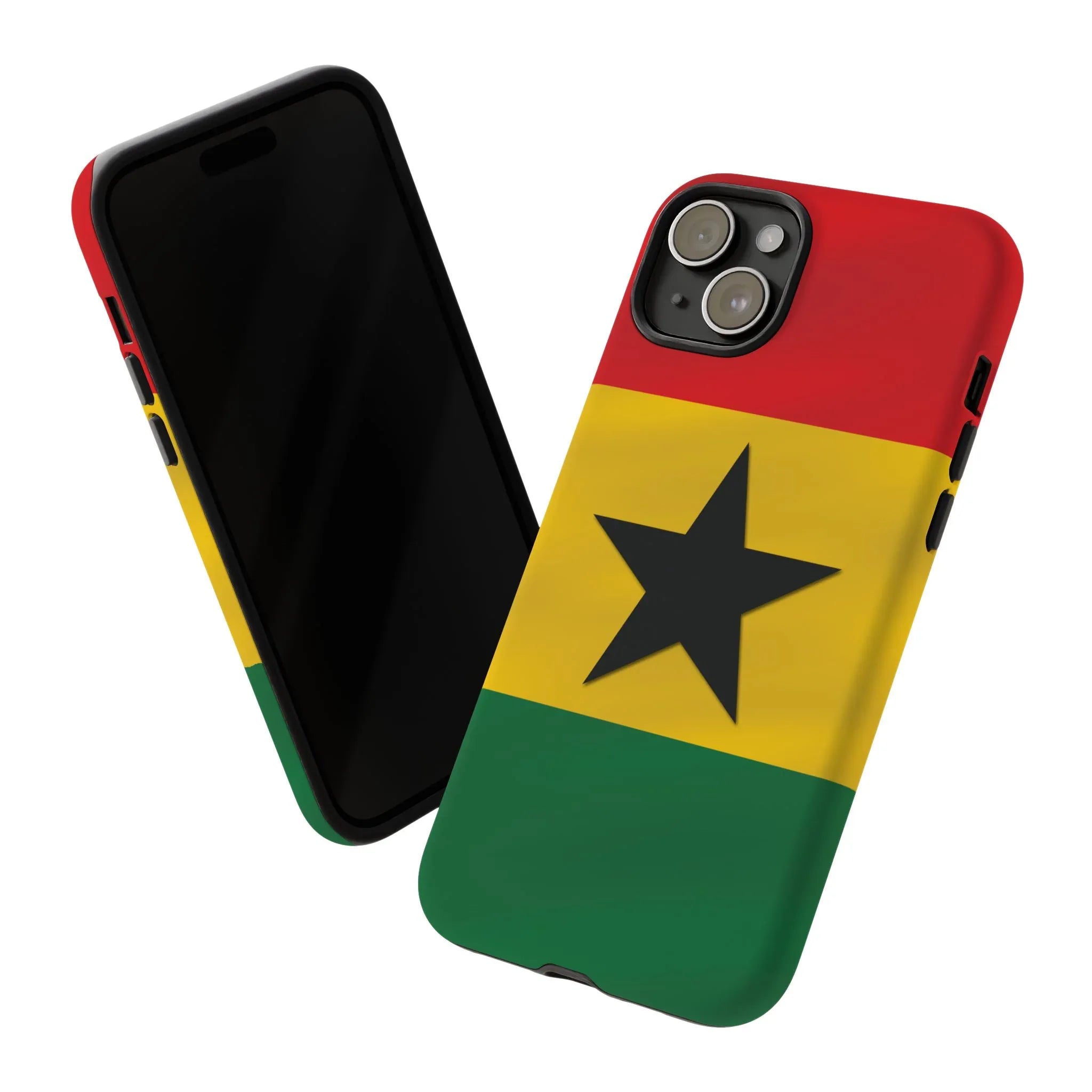 Ghana Colors Rugged Phone Cover - DiwaKi