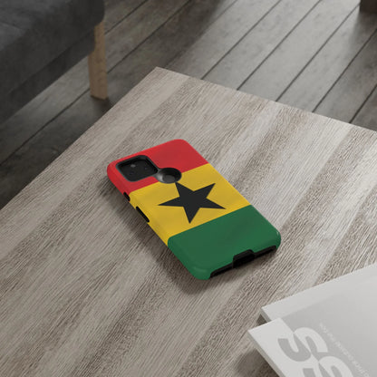 Ghana Colors Rugged Phone Cover - DiwaKi