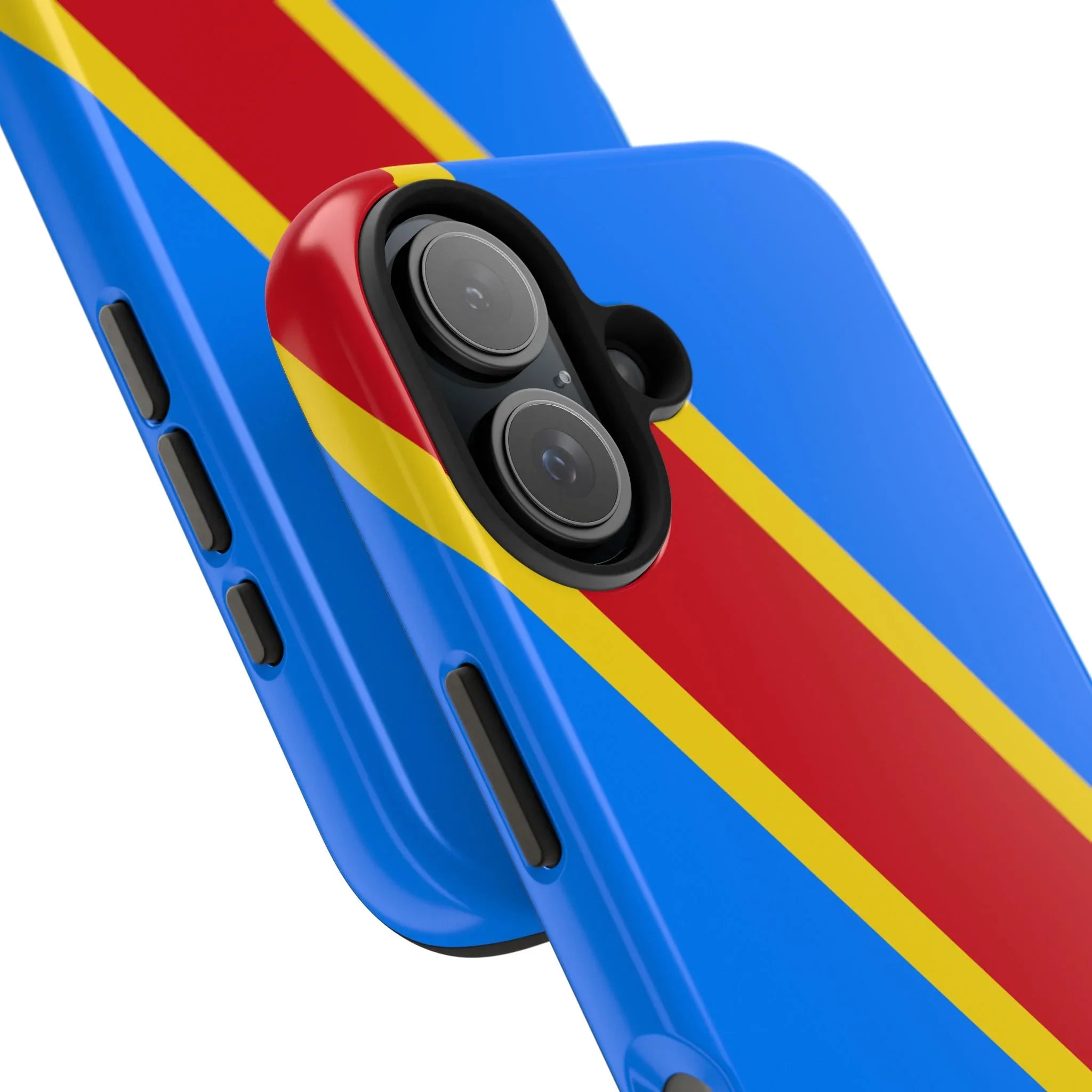 Democratic Republic of Congo Flag Tough Phone Case — Durable Protective Cover - DiwaKi