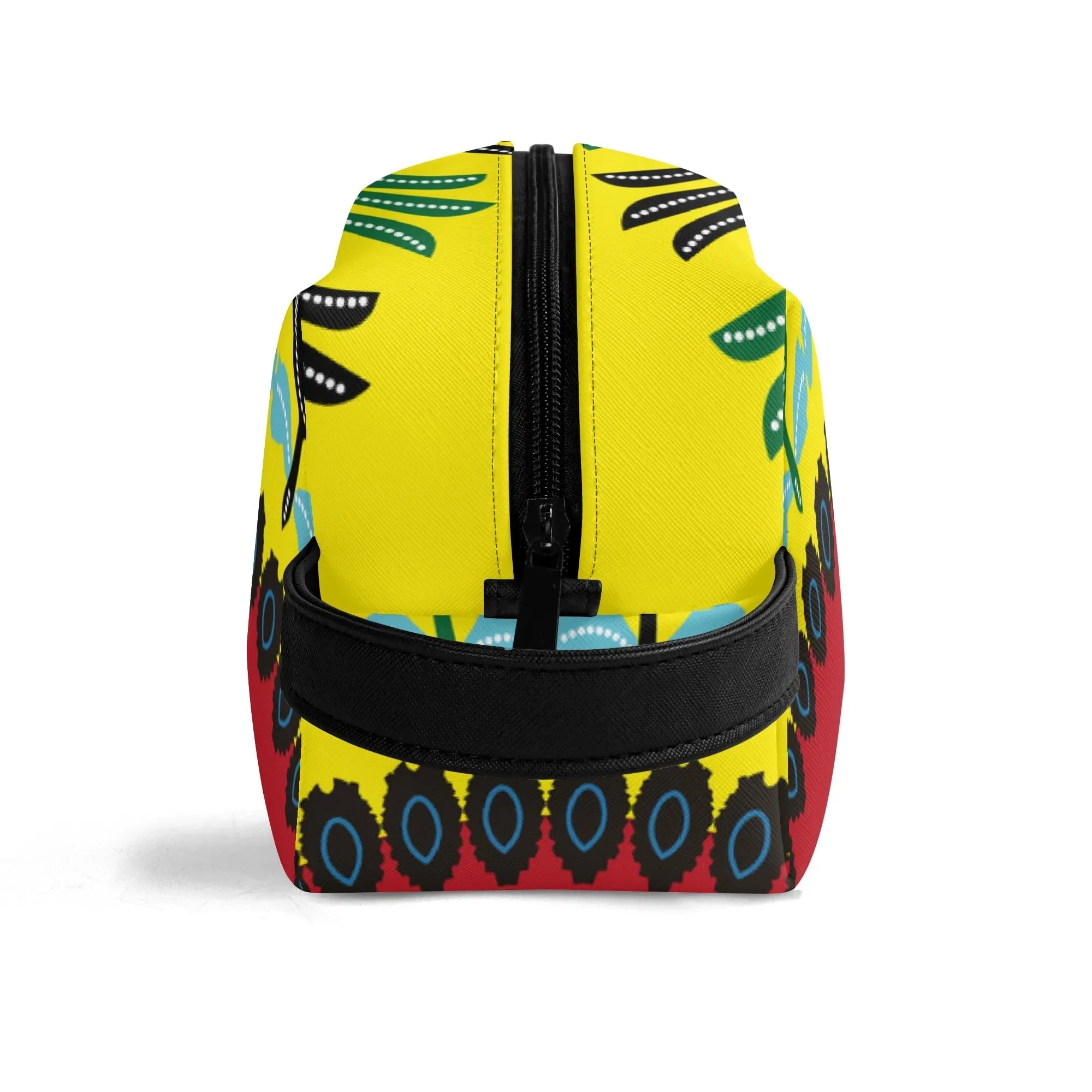 Travel Twill PU Leather Toilettrie Bag Makeup Cosmetics - DiwaKi