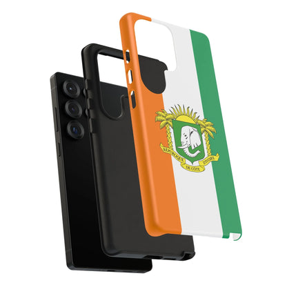 Ivory Coast Flag Tough Phone Case – Côte d&