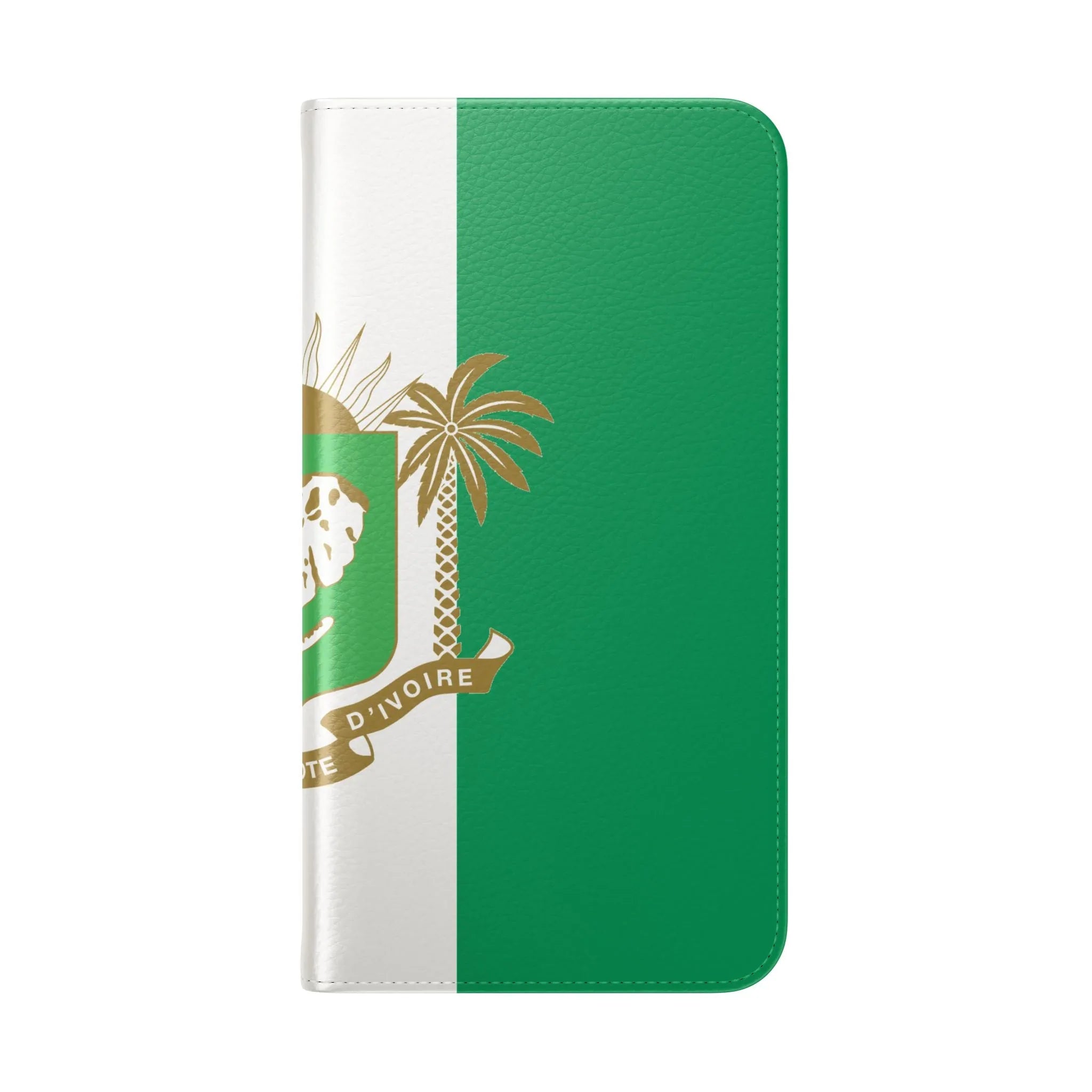 Ivory Coast Flag Flip Phone Case — Côte d&