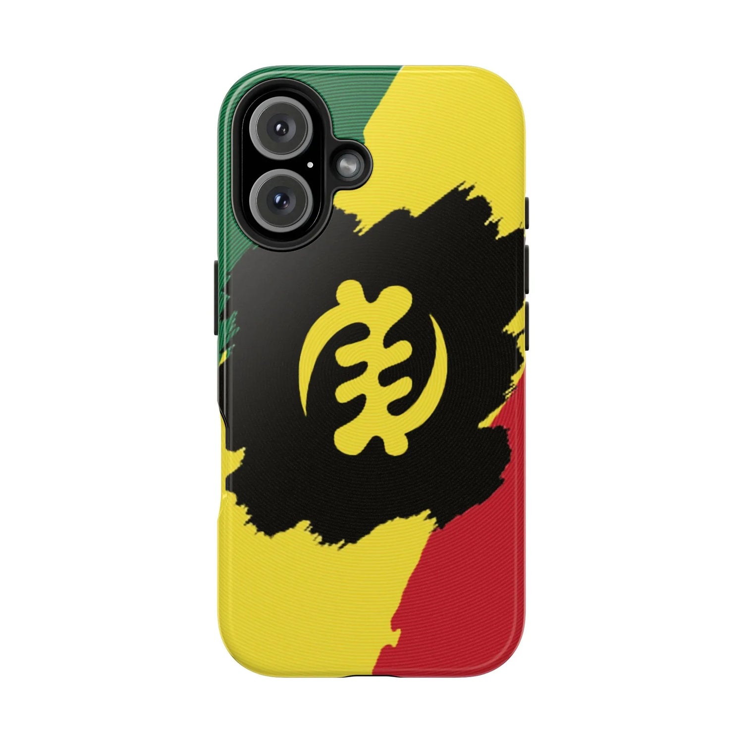 Sankofa Tough Phone Case — Shockproof Protective Phone Cover with Ghana Adinkra Symbol - DiwaKi