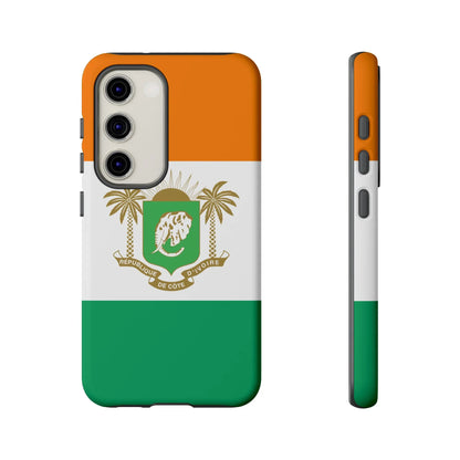 Ivory Coast Flag Tough Phone Case — Côte d&