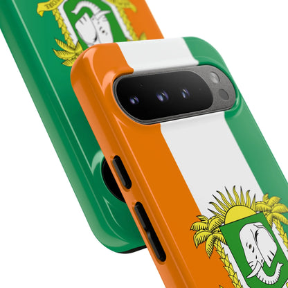 Ivory Coast Flag Tough Phone Case – Côte d&